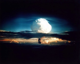 hydrogen bomb test in the Pacific