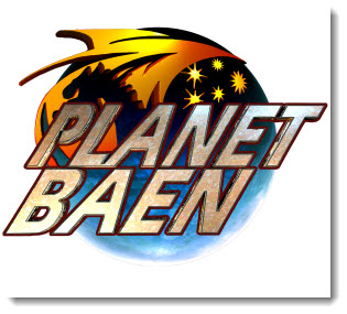 Planet Baen logo