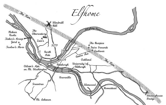 Map of Elfhome